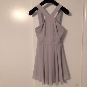 Lulu’s Classic Gray Dress